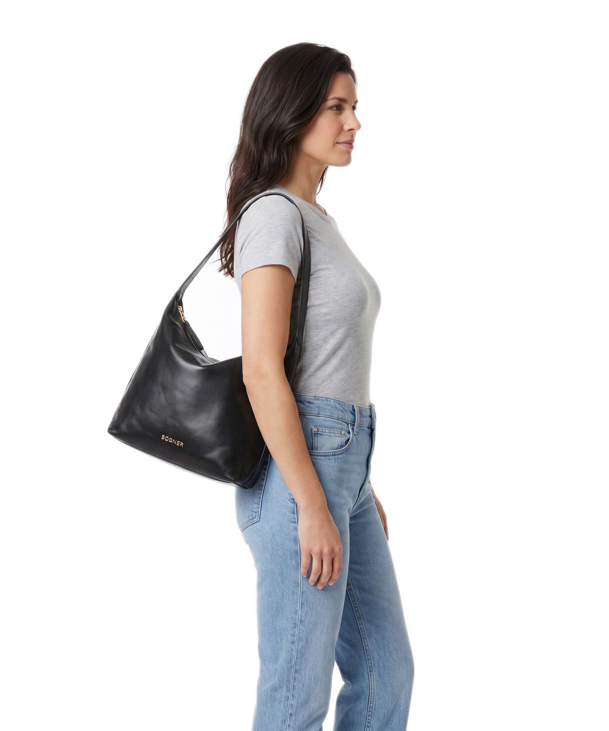 Bogner Loges Grandes Inaya Hobo bag black