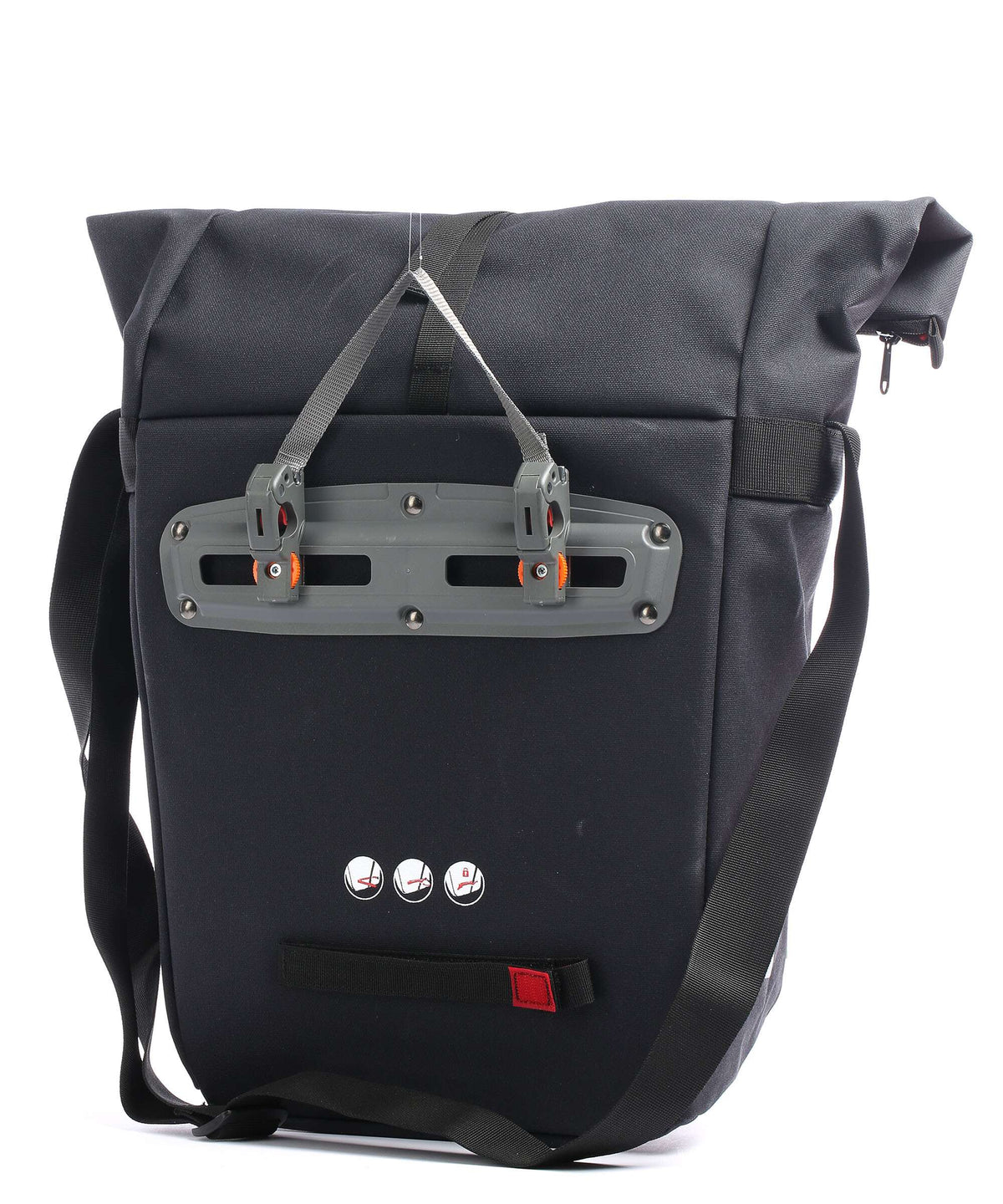 Vaude ShopAir Back QMR 2.0 Bike pannier black