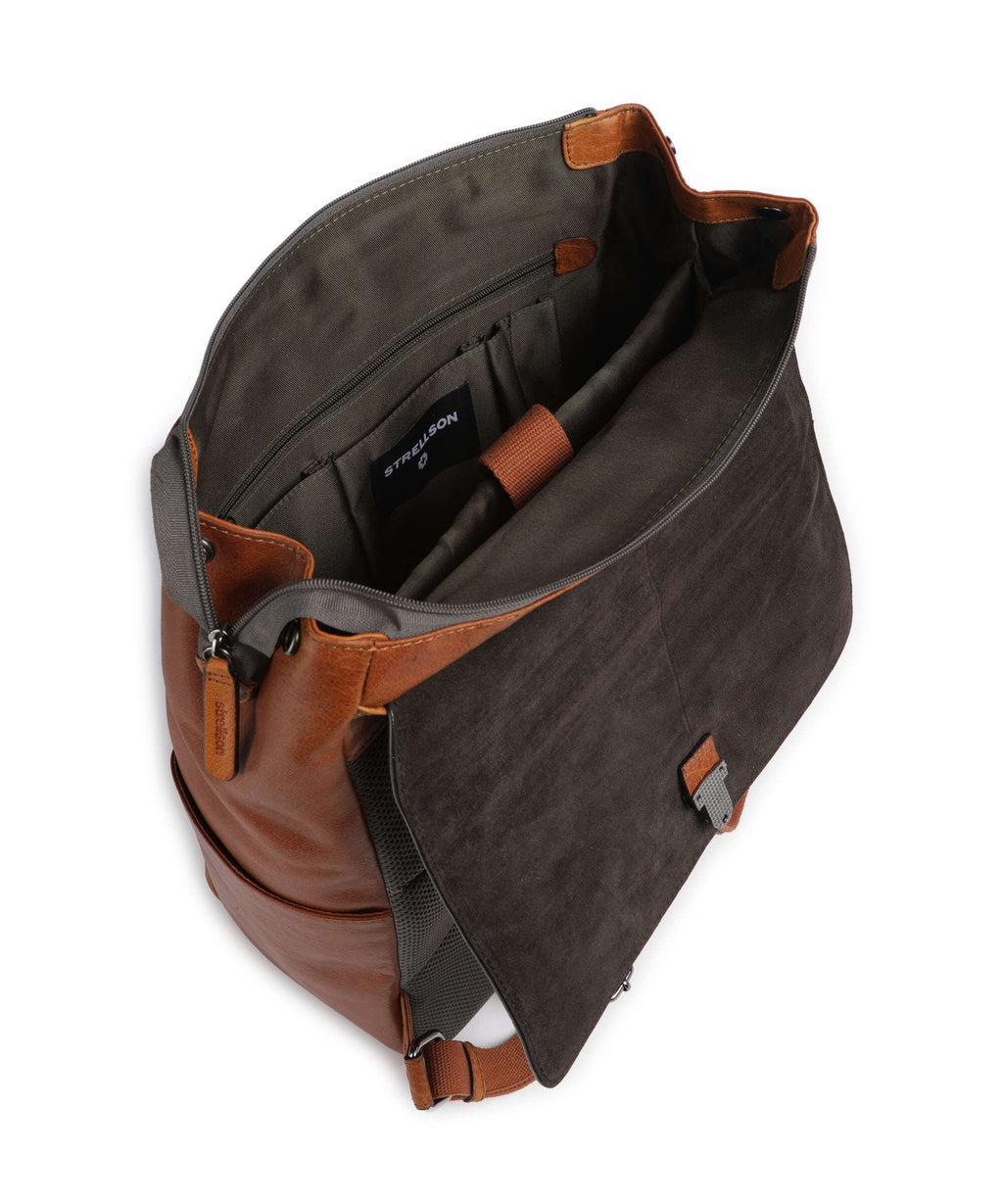 Strellson Hyde Laptop backpack cognac