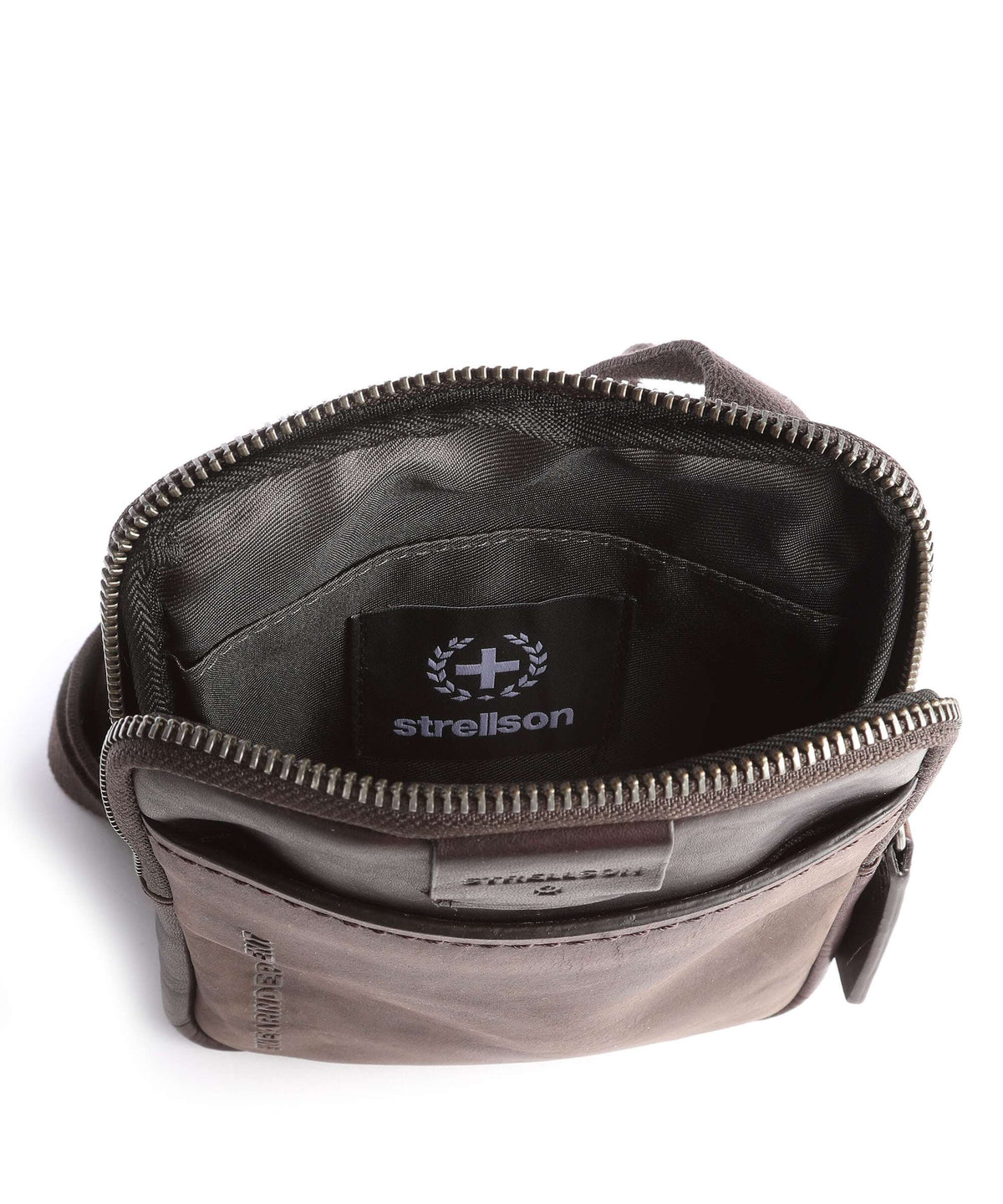 Strellson Brick Lane Crossbody bag dark brown