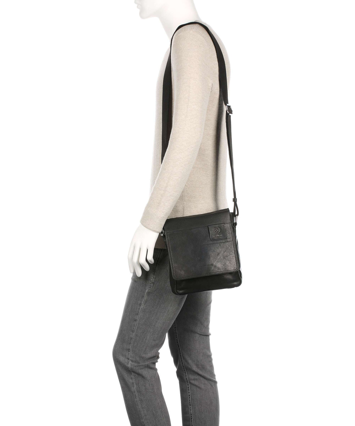 Strellson Hyde Park Crossbody bag black