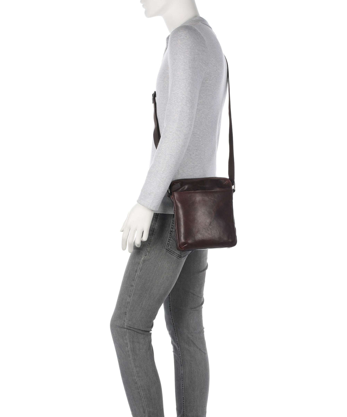 Strellson Abbey Crossbody bag dark brown