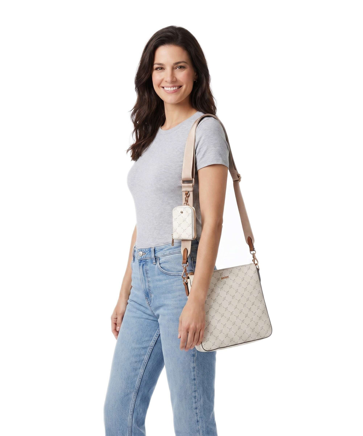 JOOP! Cortina 1.0 Jasmina Crossbody bag offwhite