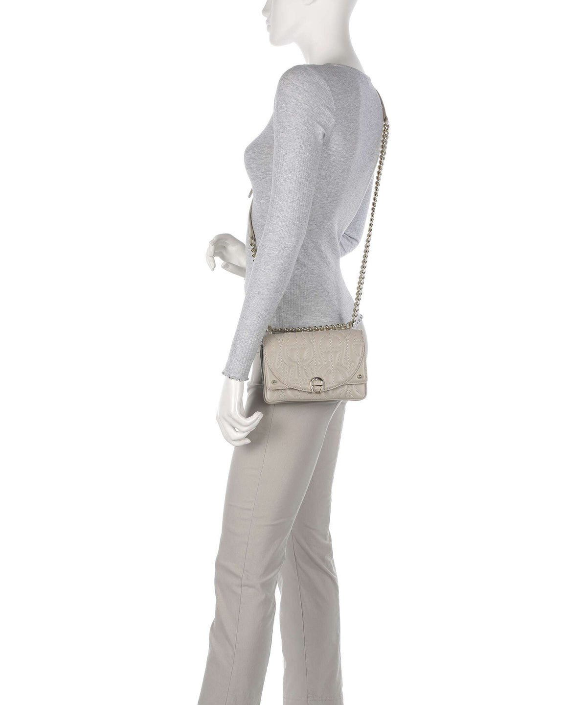 Aigner Diadora XS Shoulder bag alpaca beige