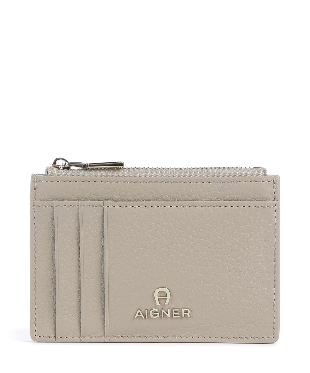 Aigner Fashion Credit card holder alpaca beige