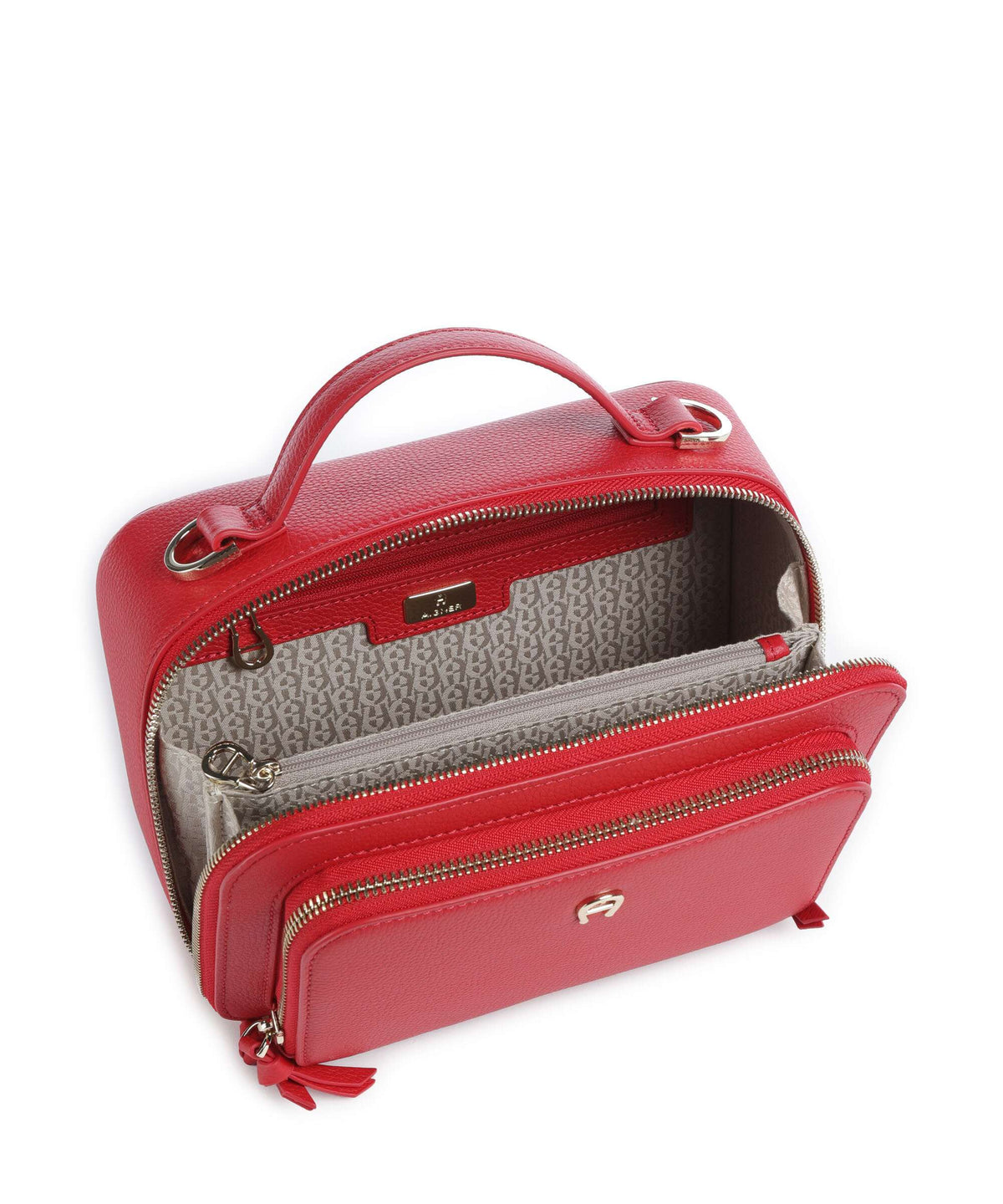 Aigner Zita S Crossbody bag lipstick red