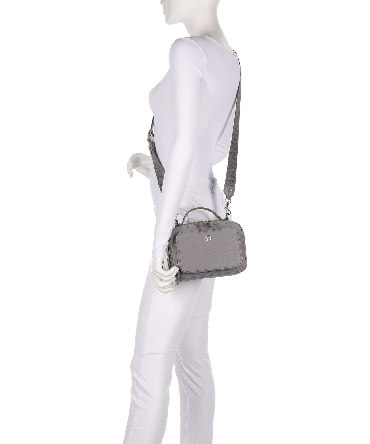 Aigner Zita S Crossbody bag iron grey