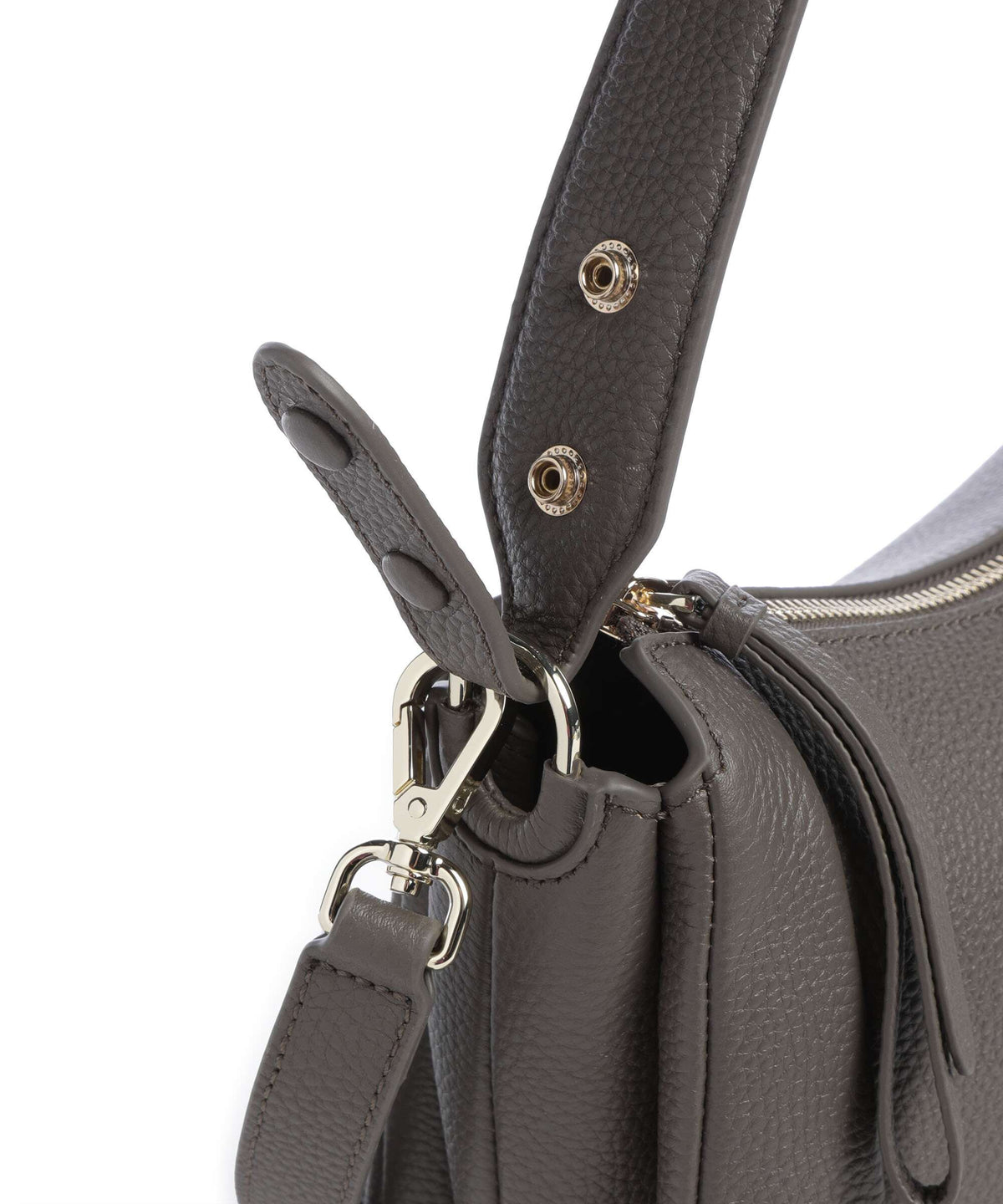 Aigner Mara S Hobo bag acacia brown