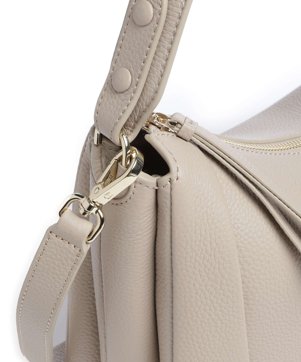 Aigner Mara M Hobo bag alpaca beige