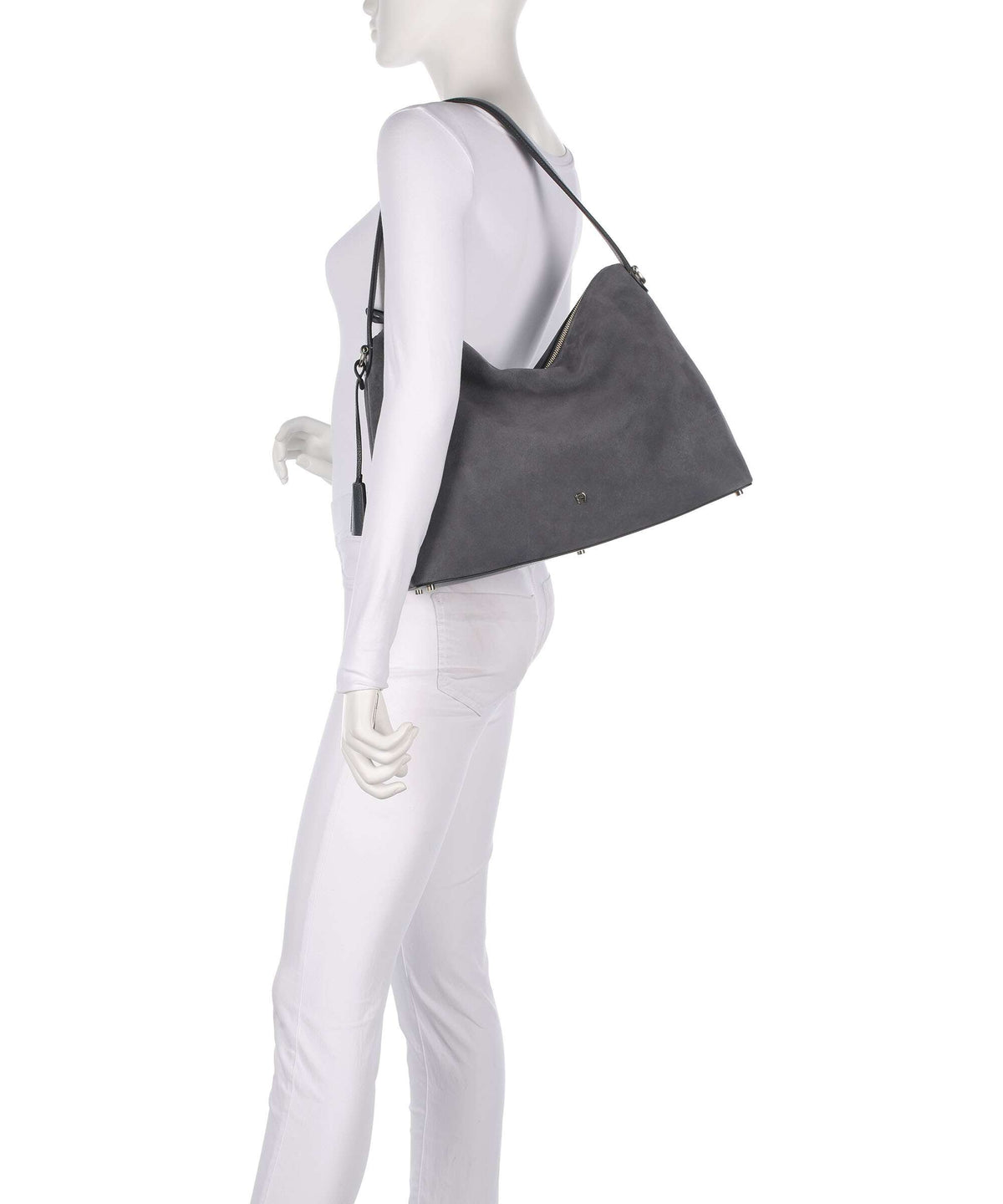 Aigner Delia L Hobo bag night grey