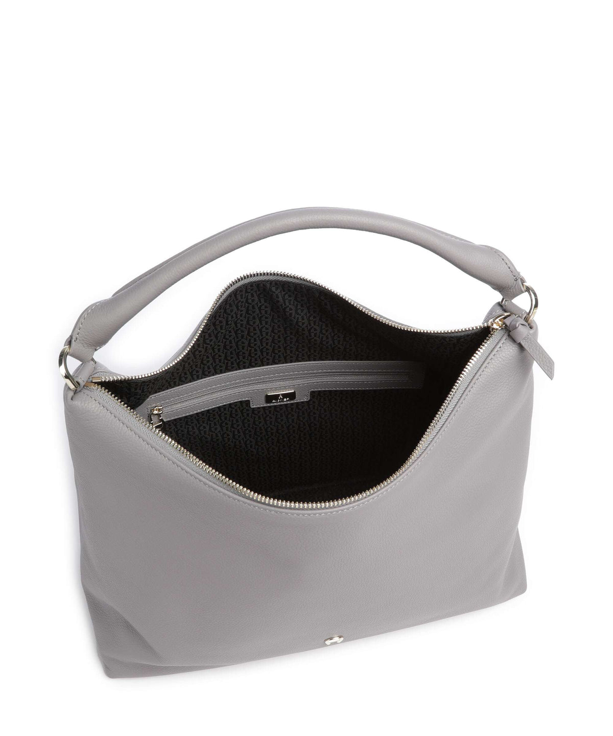 Aigner Zita M Hobo bag iron grey