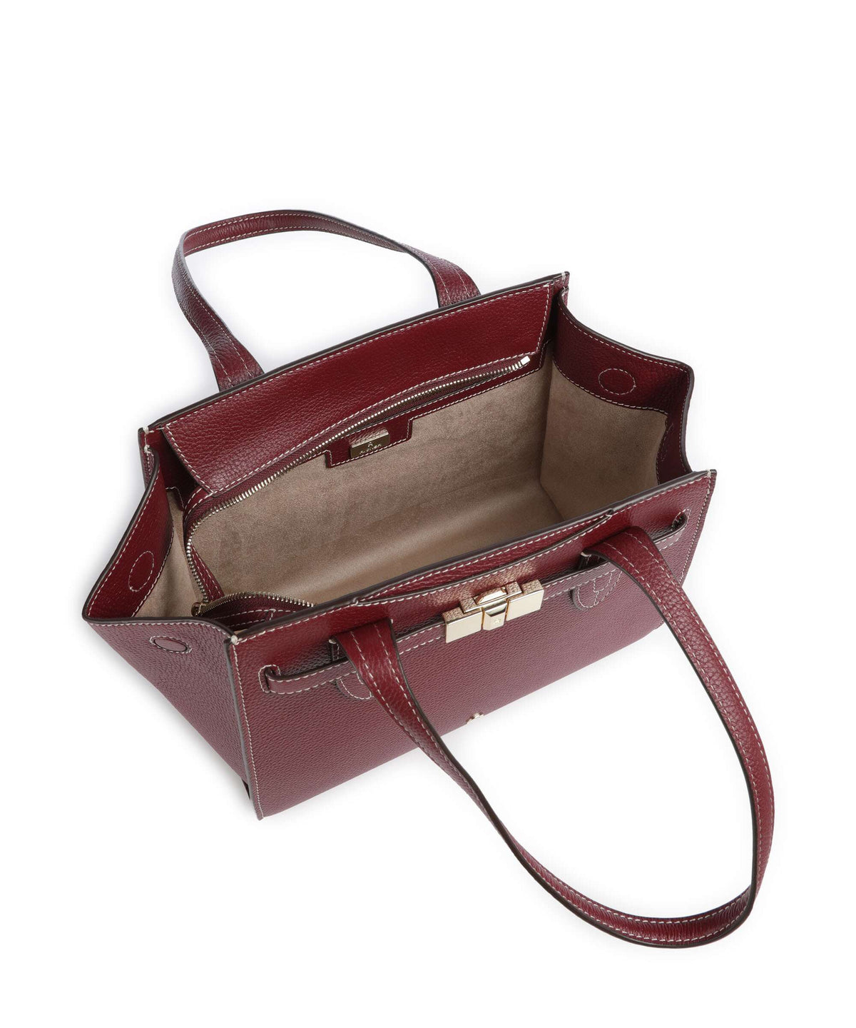 Aigner Farah M Shoulder bag burgundy