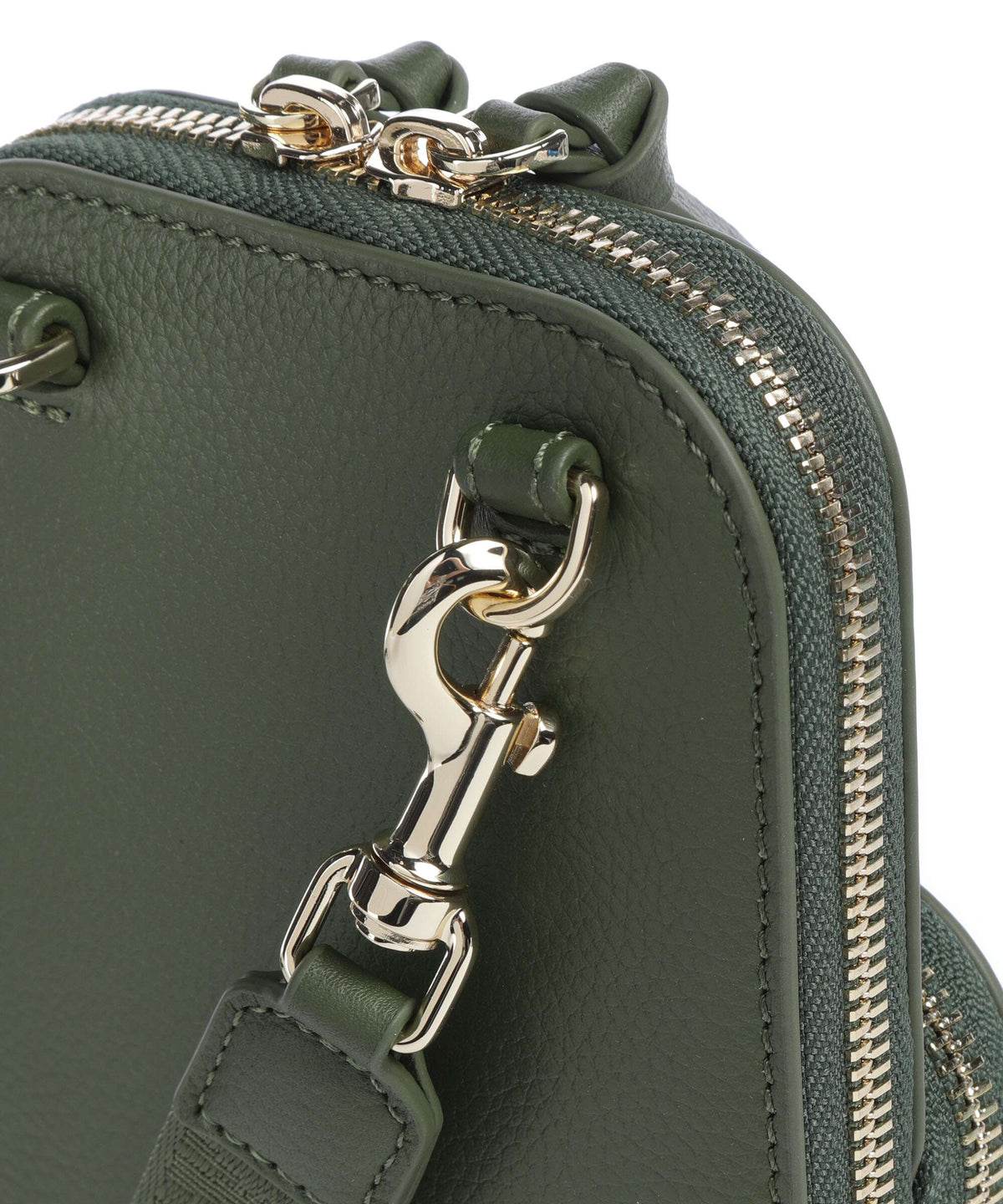 Aigner Zita Phone bag dark olive
