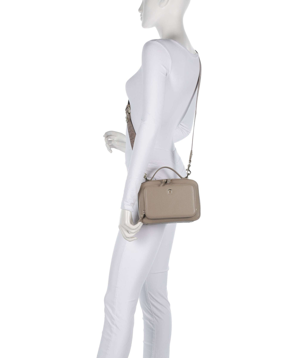 Aigner Zita S Crossbody bag taupe