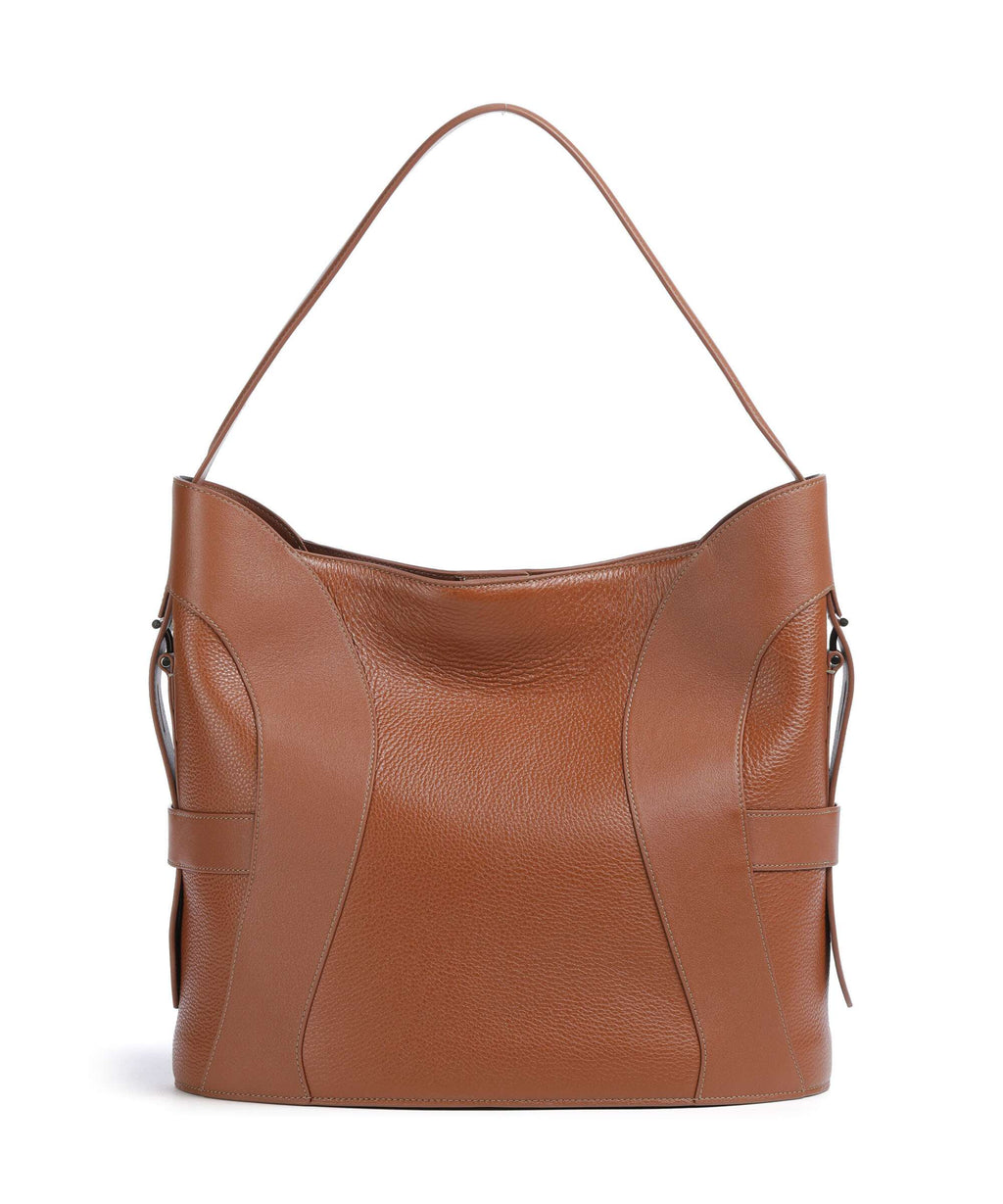 Aigner Deborah L Hobo bag cognac brown