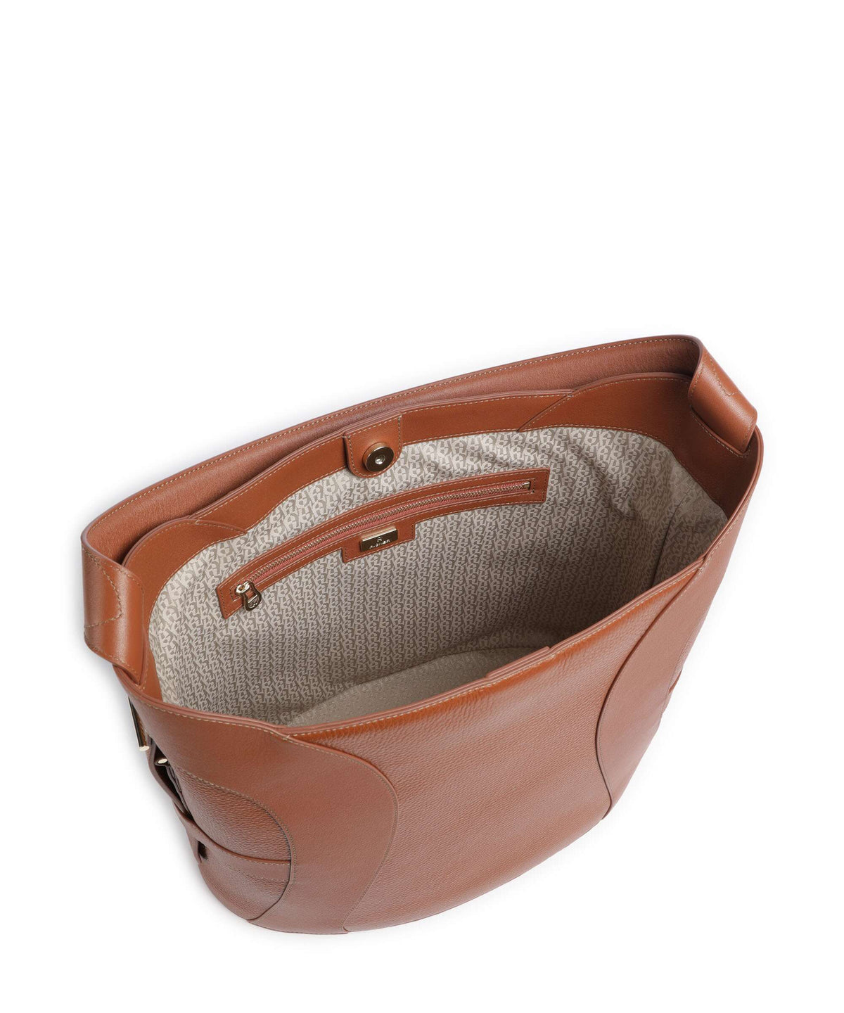 Aigner Deborah L Hobo bag cognac brown