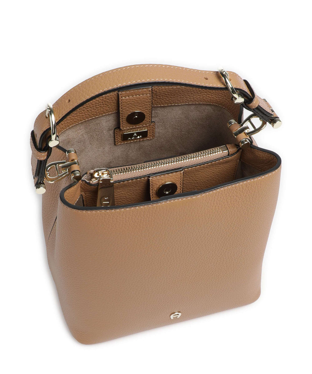 Aigner Delia S Bucket bag oat beige