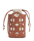 Aigner Azzurra S Bucket bag cognac brown