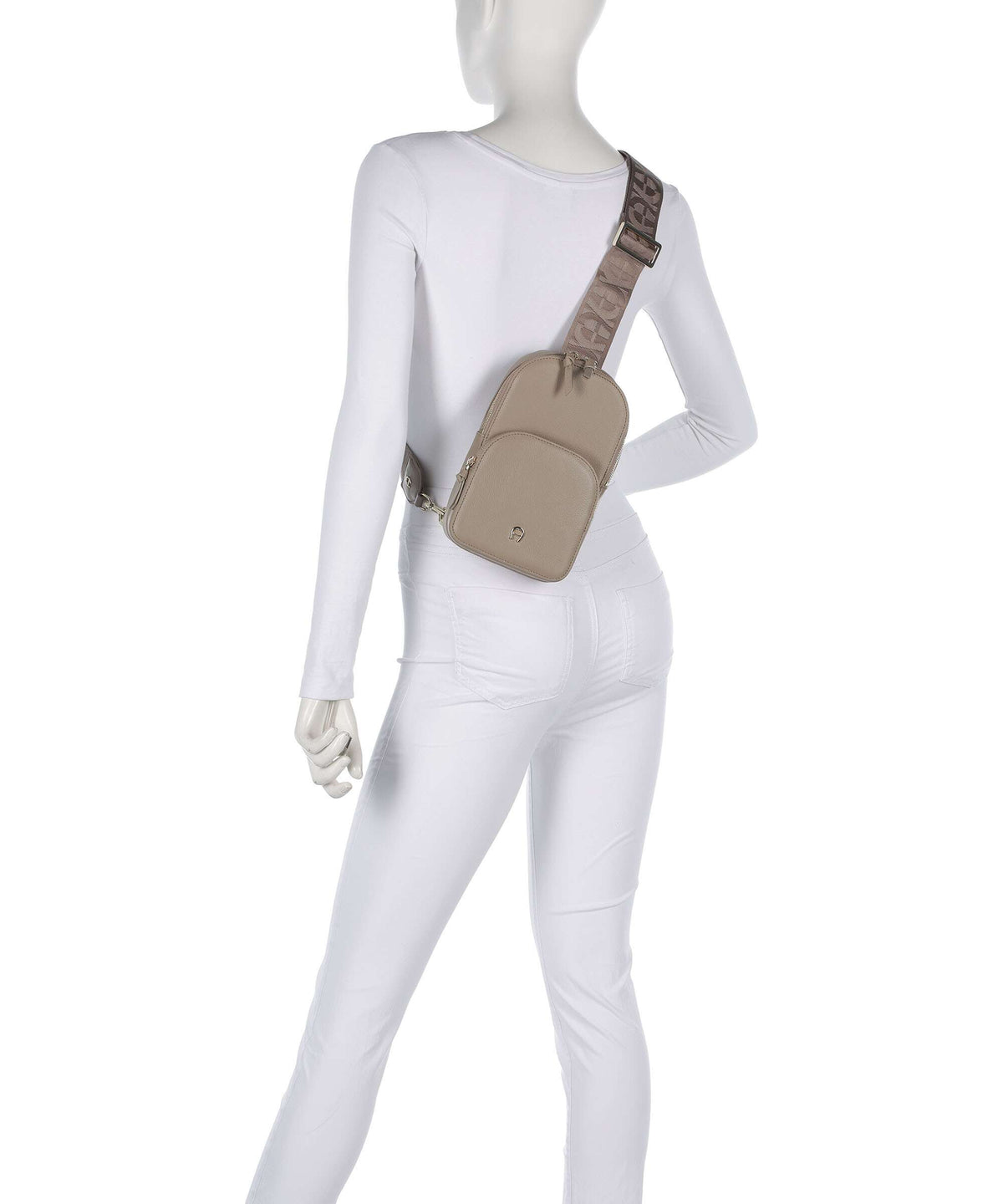 Aigner Zita Sling bag taupe