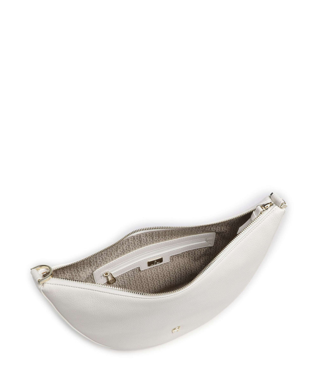 Aigner Zita M Crossbody bag cotton white