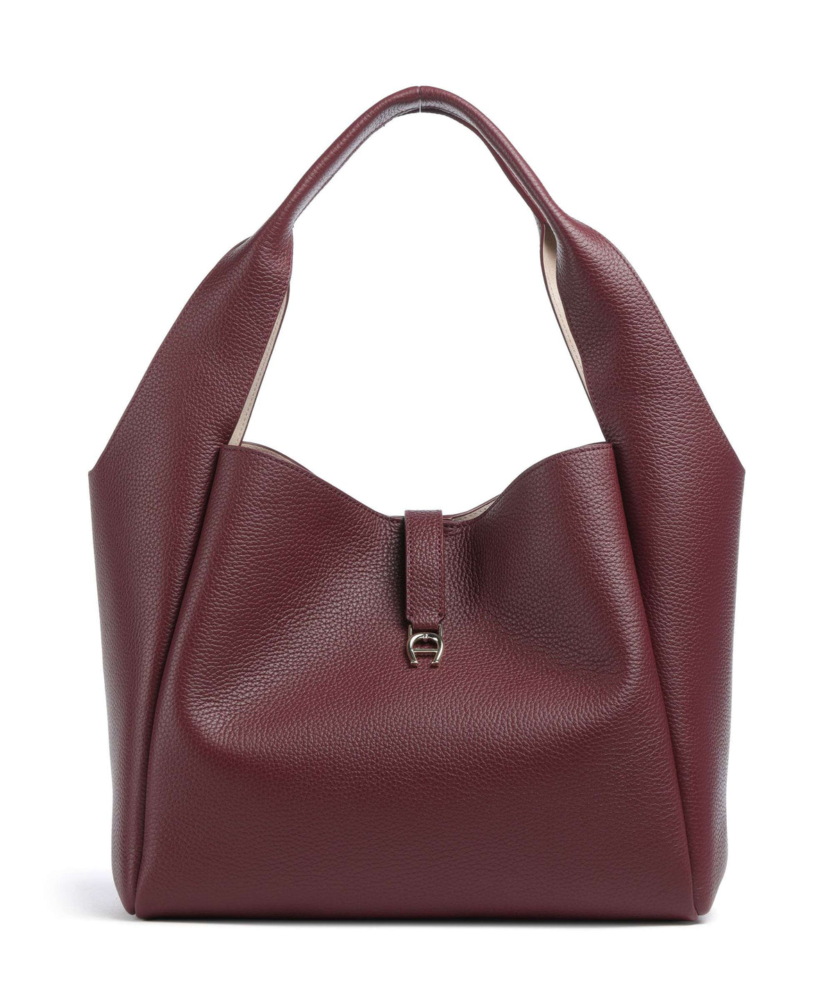 Aigner Zaira M Hobo bag burgundy