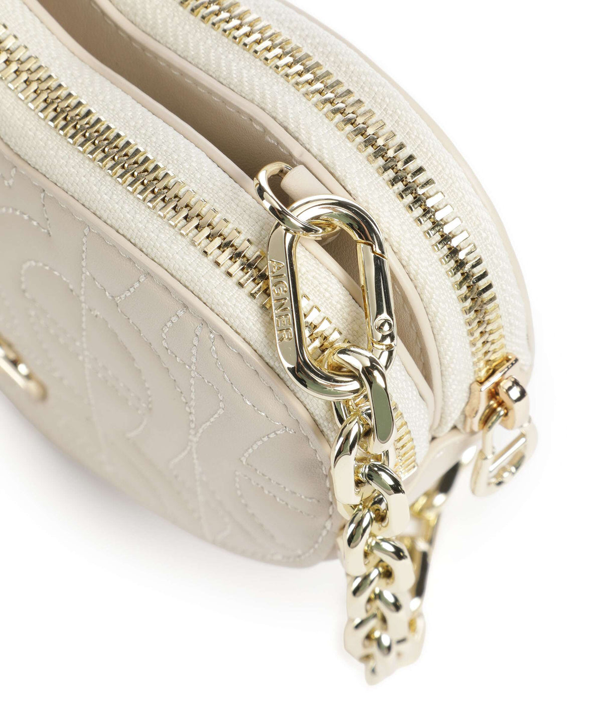Aigner Fashion Crossbody bag macadamia white
