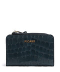 Picard Croco Wallet deep ocean