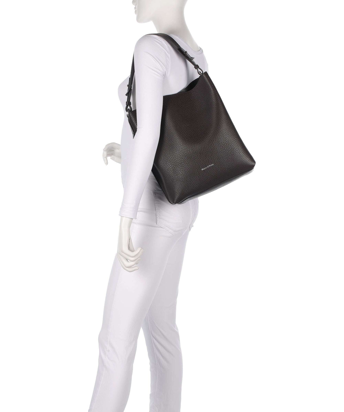 Marc O'Polo Brinja M Hobo bag dark earth