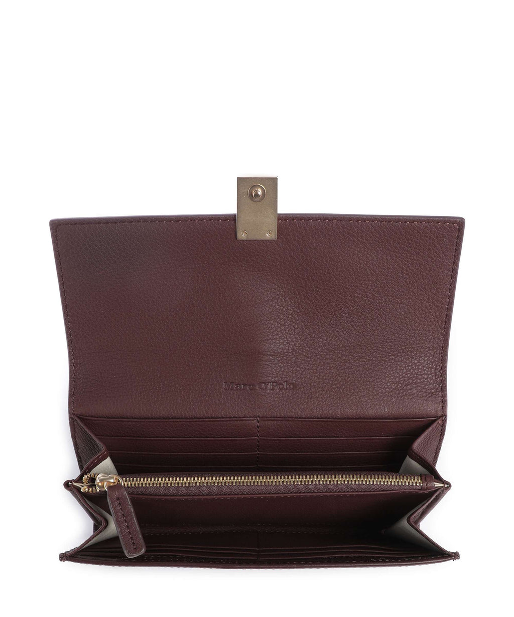 Marc O'Polo Tilde L Wallet dark aubergine