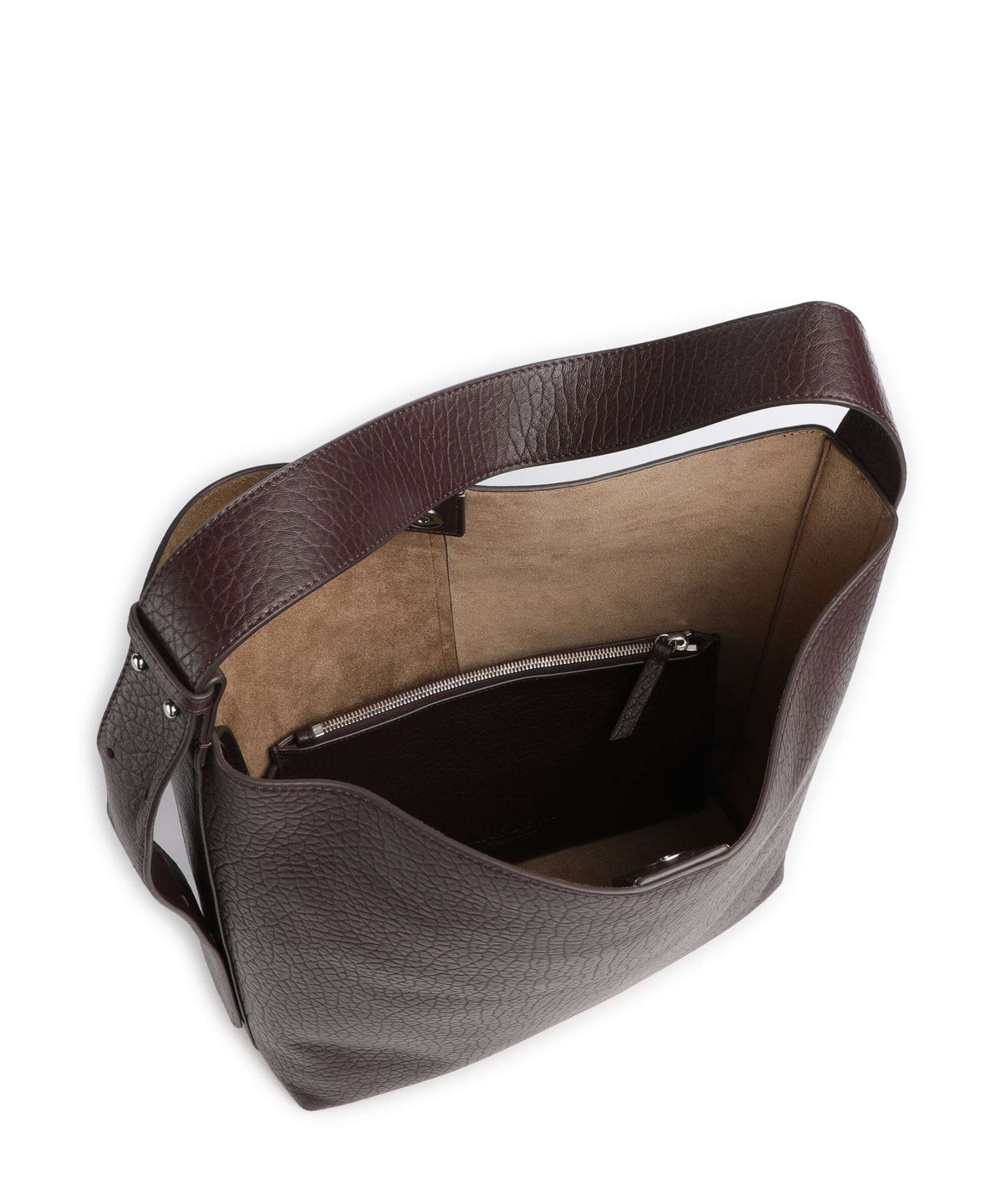 Marc O'Polo Anina M Hobo bag black cherry