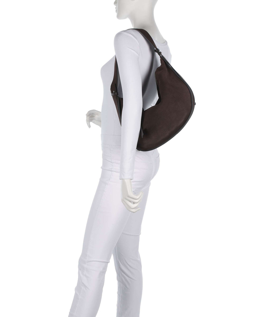 Marc O'Polo Aamu M Hobo bag shaded brown