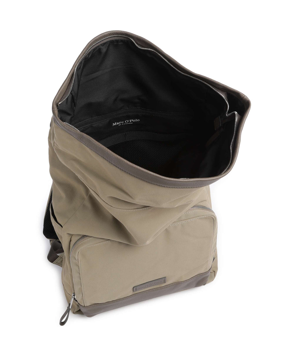 Marc O'Polo Mory M Rolltop backpack charlston grey