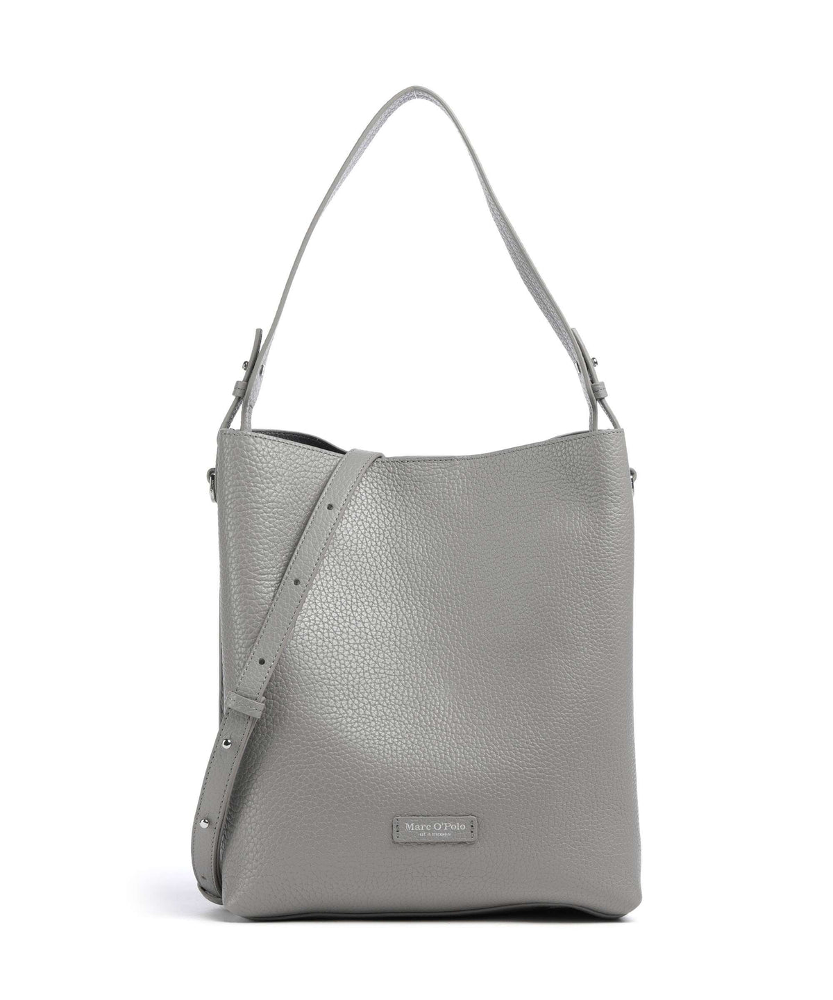 Marc O'Polo Brinja M Hobo bag basalt grey