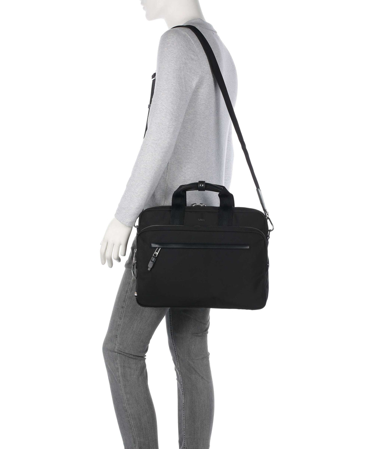 BOSS Highway Briefcase black