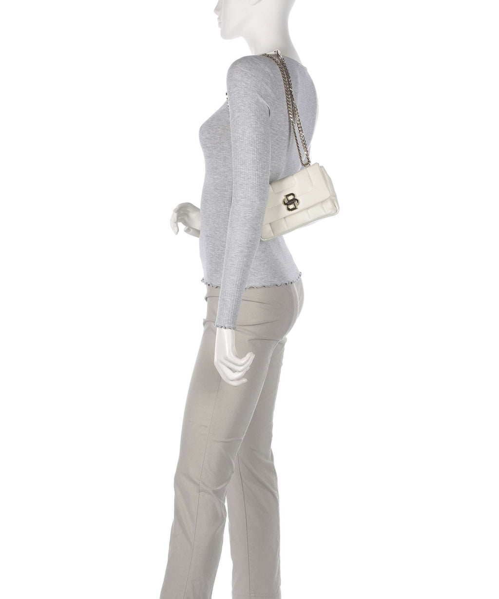 BOSS B Icon S Shoulder bag open white