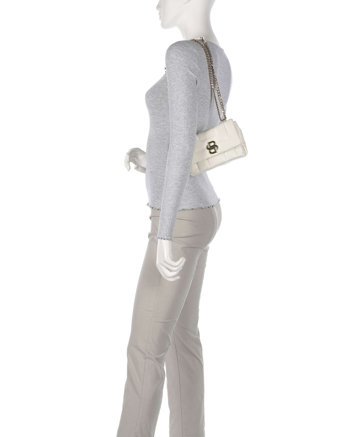 BOSS B Icon S Shoulder bag open white