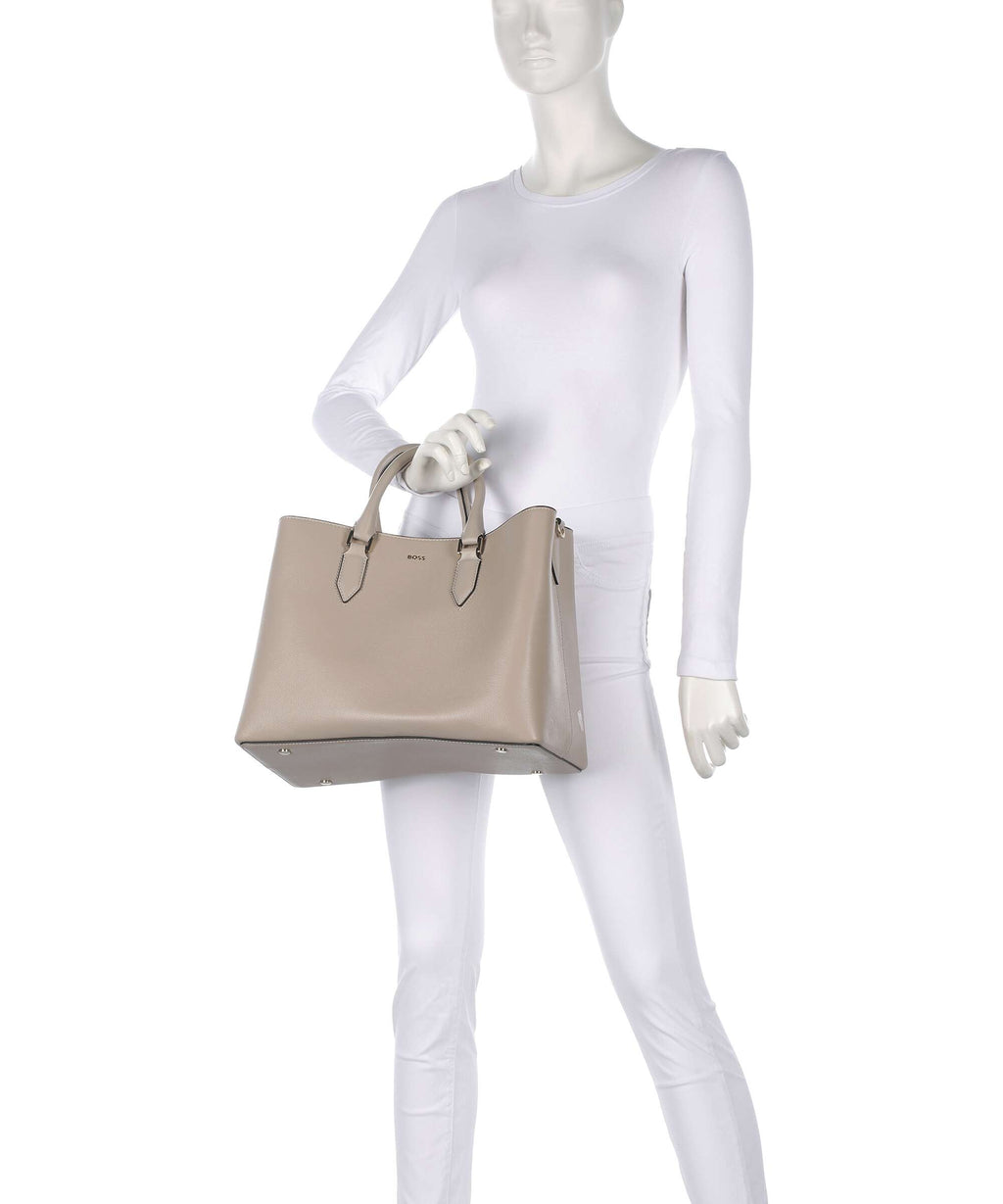 BOSS Alyce Handbag light beige