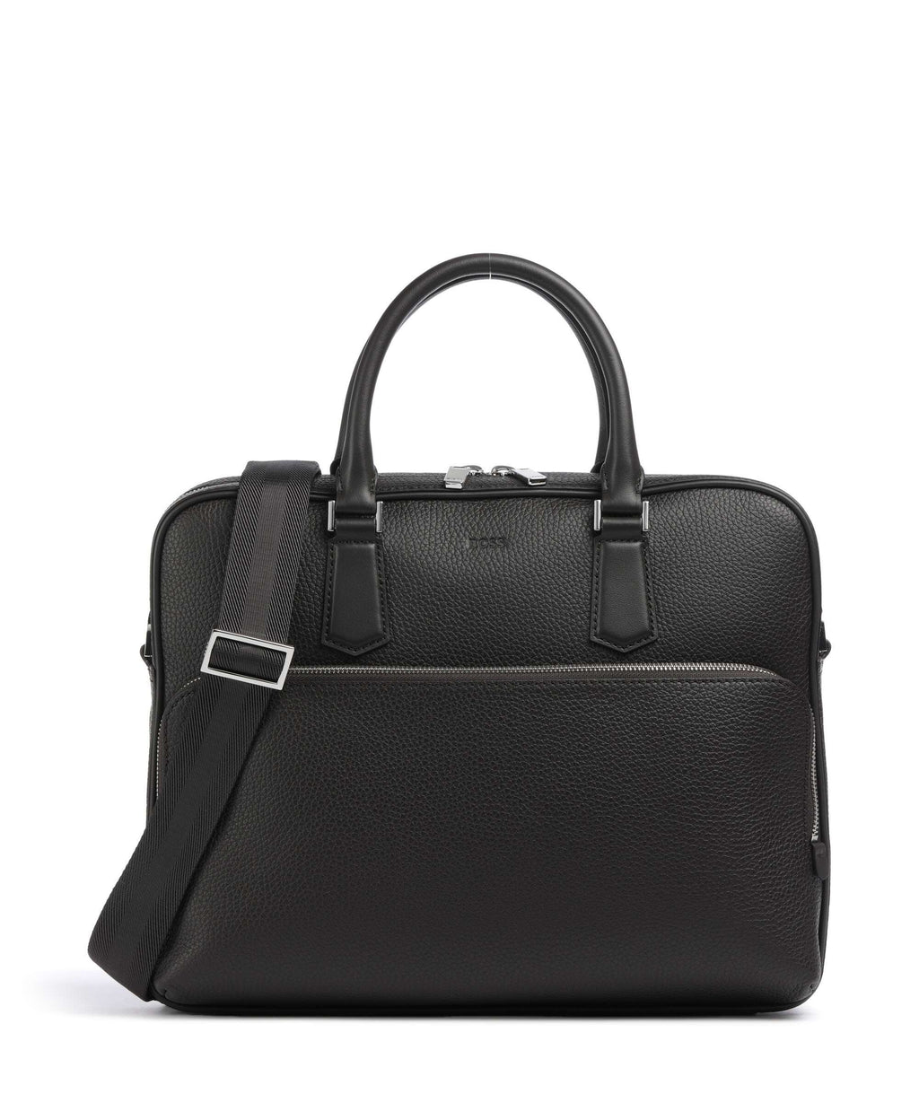 BOSS Crosstown Briefcase dark brown