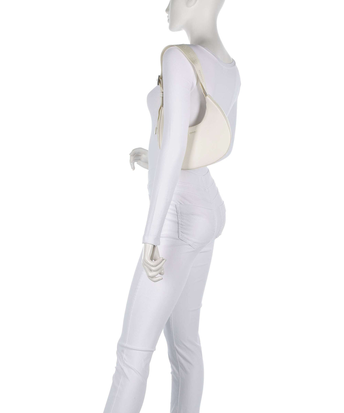 Hugo Bel 2.0 Hobo bag open white