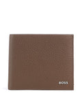 BOSS Crosstown Credit card holder medium brown