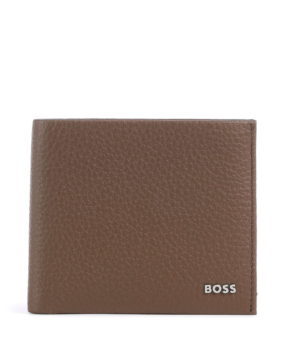 BOSS Crosstown Credit card holder medium brown