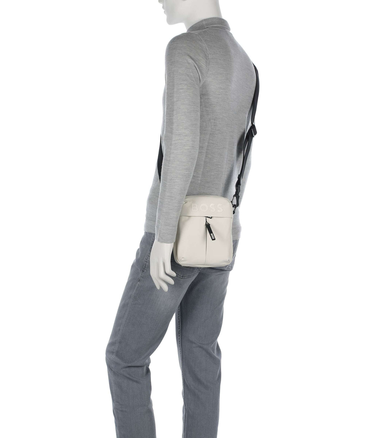 BOSS Stormy Crossbody bag stormy white