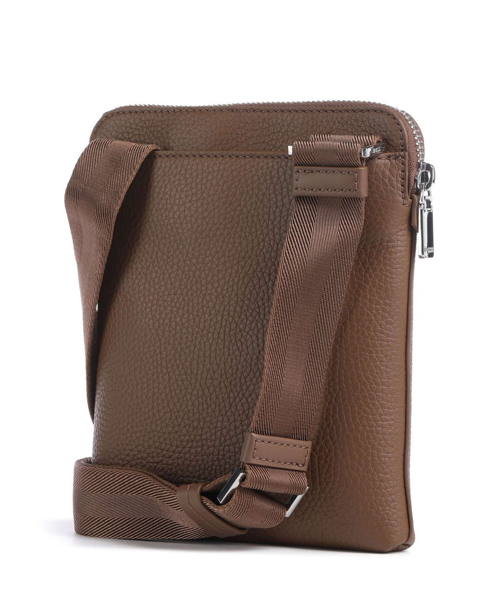 BOSS Crosstown Crossbody bag medium brown