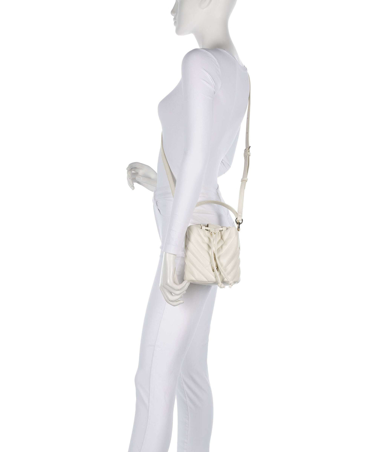 Hugo Chris 2.0 Bucket bag open white