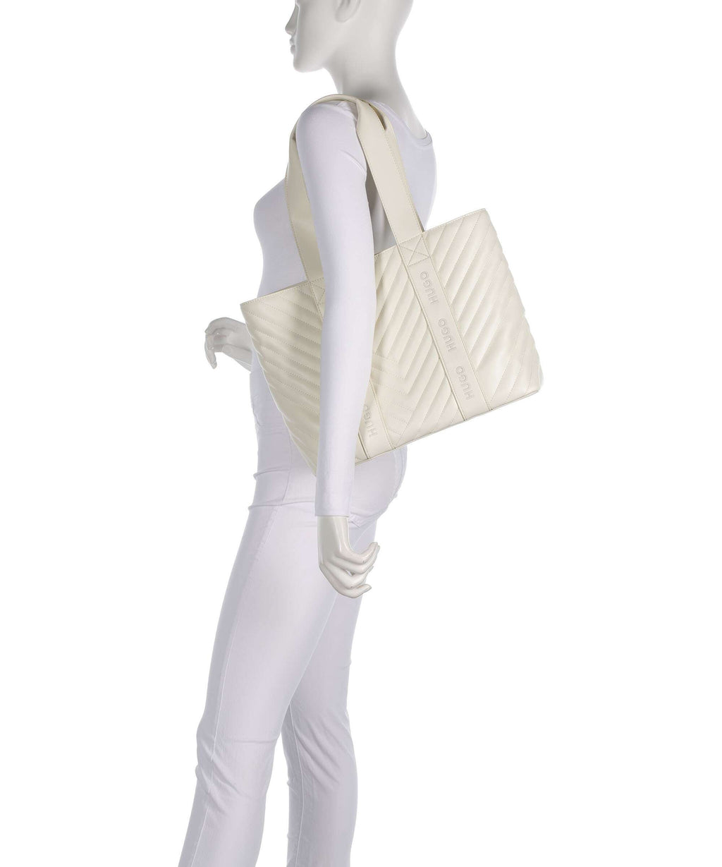 Hugo Becky Tote bag open white