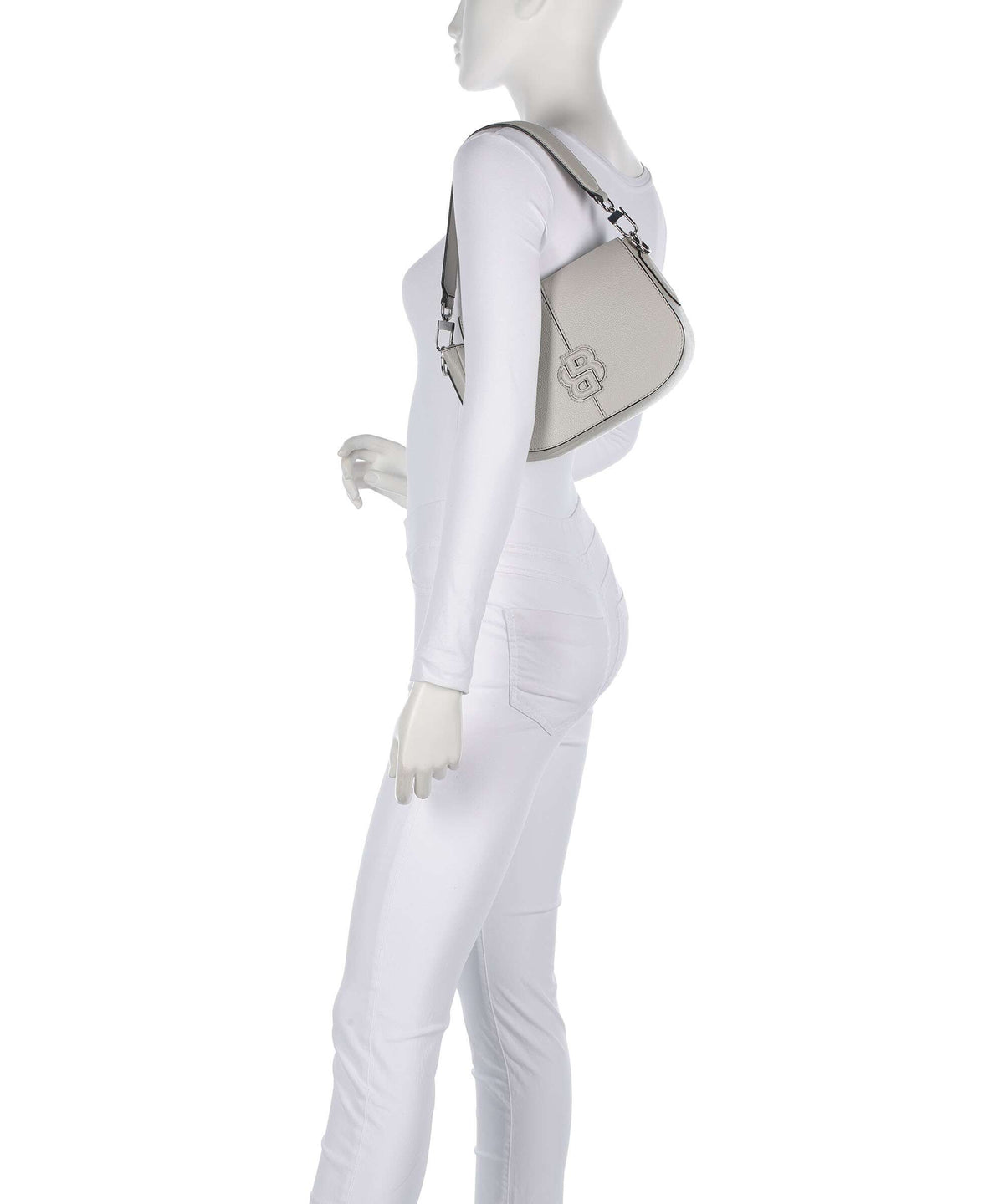BOSS Anett Shoulder bag light grey