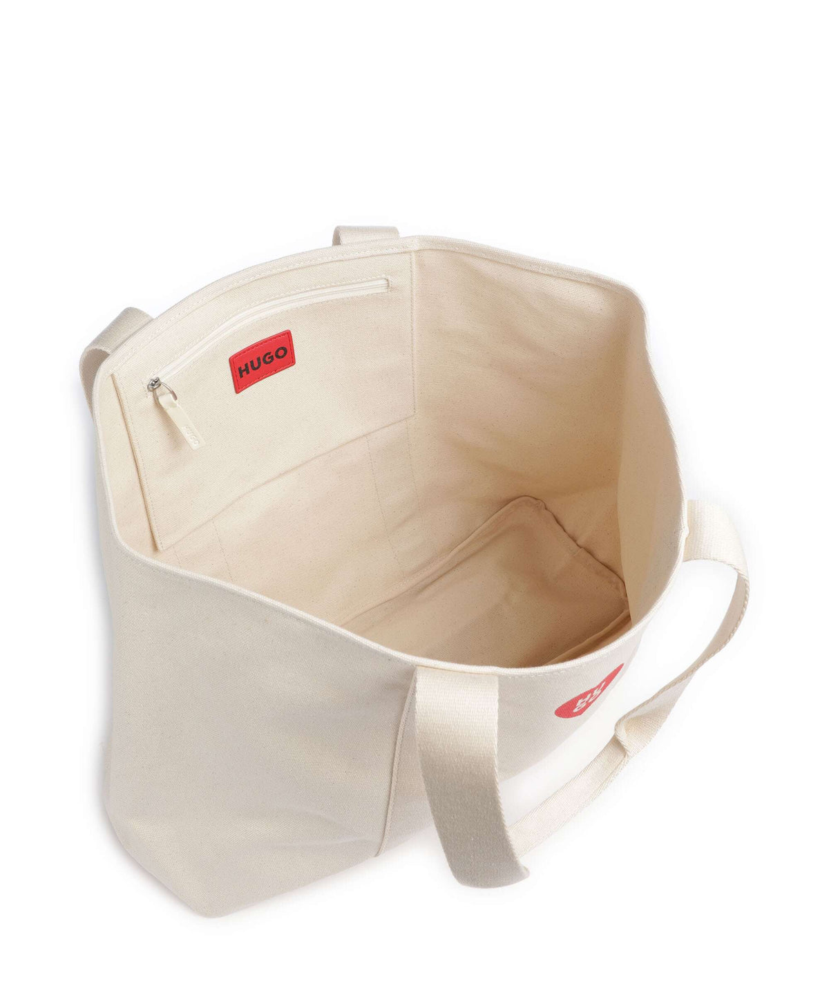 Hugo Becky Tote bag open white