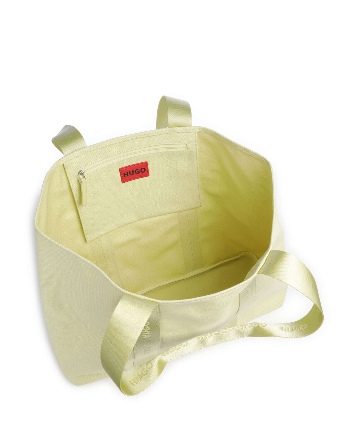 Hugo Becky Tote bag lemon yellow