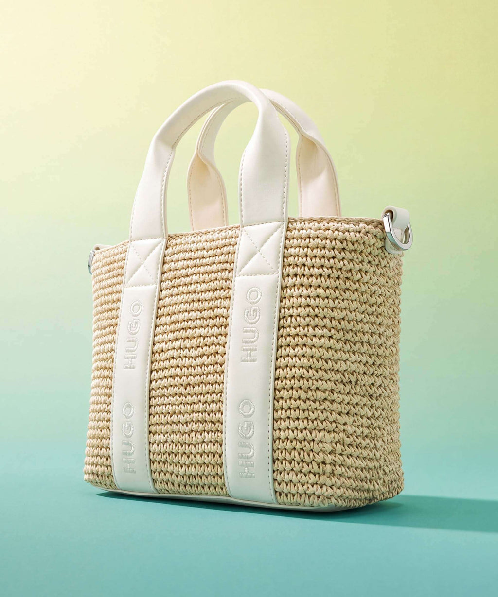 Hugo Becky Mini Handbag open white