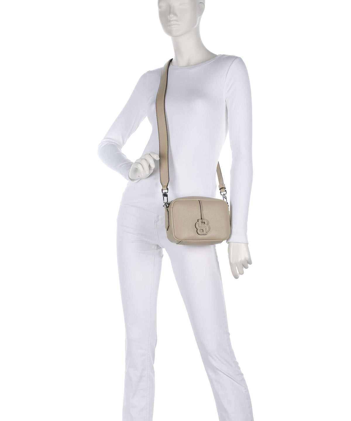 BOSS Anett Crossbody bag light beige